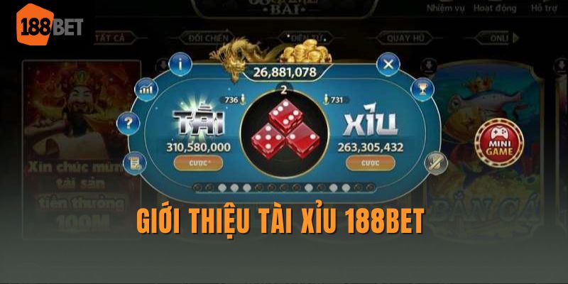 Tài xỉu 188Bet - Cẩm nang cá cược cực đỉnh dành cho newbie 3 Cửa cược tài xỉu 188Bet