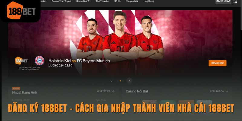 188BET | 188Bet.com - Link Vào 188 Bet Cược Thể Thao Hàng Đầu Châu Á 247 Đăng Ký Tài khoản tại 188bet